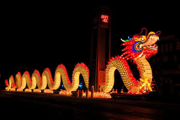 Dragón en la noche —  Fotos de Stock