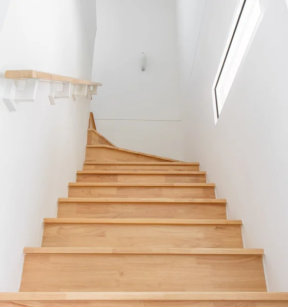 Wooden staircase — Stock Photo, Image