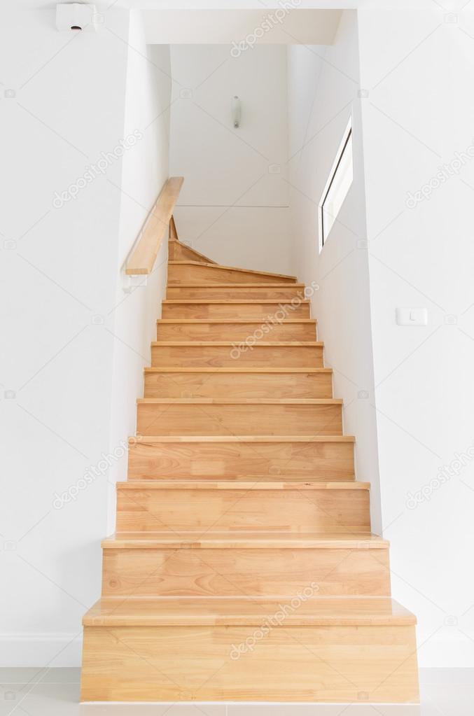 wooden staircase