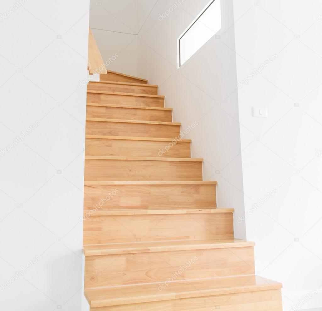 wooden staircase