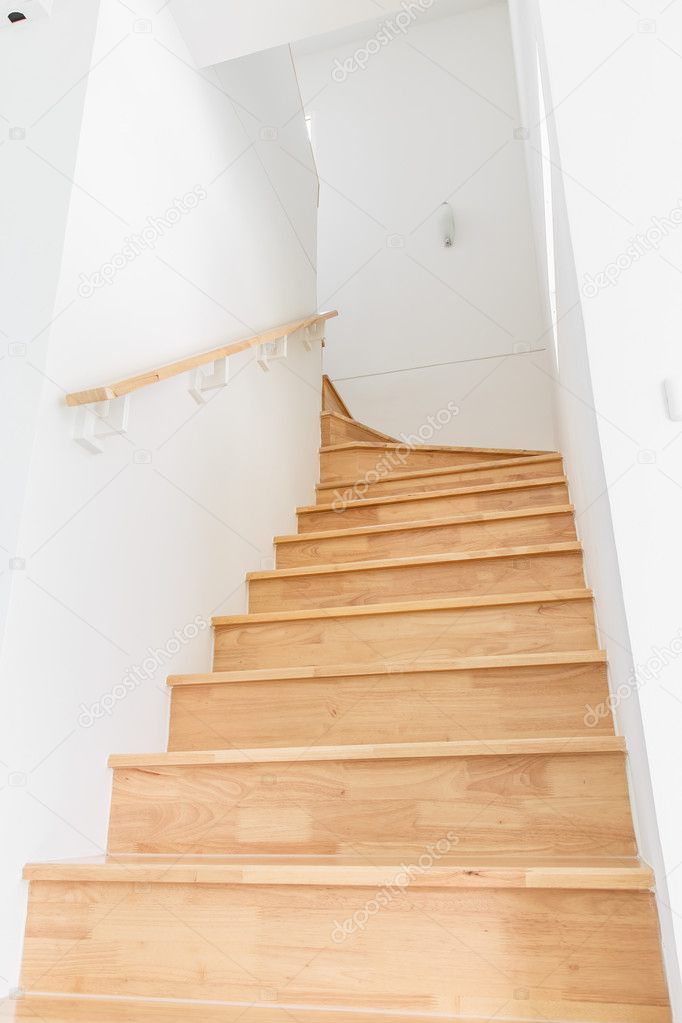 wooden staircase