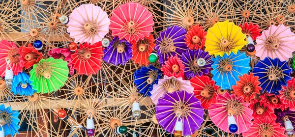 Thailand umbrellas — Stock Photo, Image