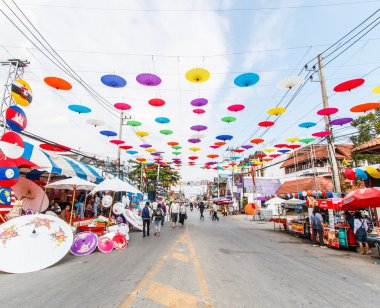 31 yıldönümü Bosang şemsiye Festivali