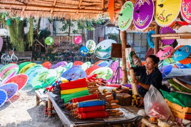 31 yıldönümü Bosang şemsiye Festivali