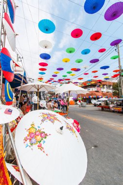 31 yıldönümü Bosang şemsiye Festivali