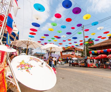 31 yıldönümü Bosang şemsiye Festivali