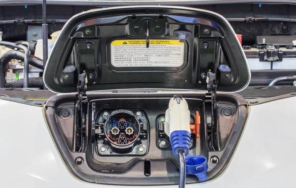 The power supply for Charging of an electric car — Stock Photo, Image