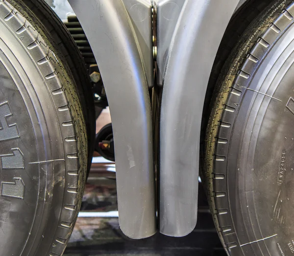 Wheels of truck — Stock Photo, Image