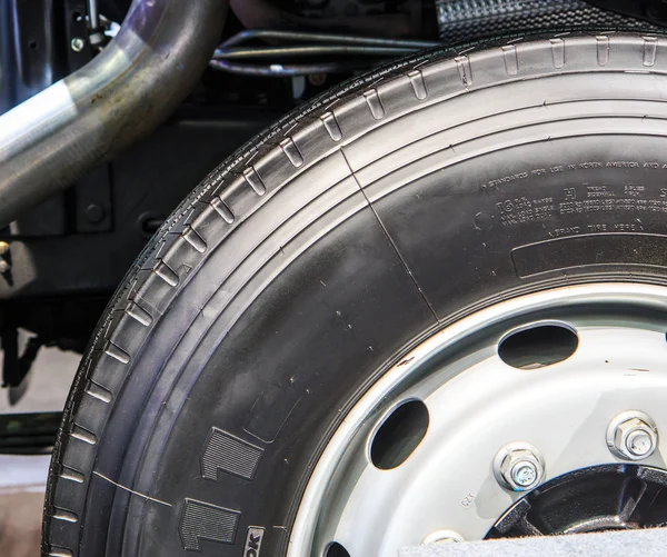 Wheels of truck — Stock Photo, Image