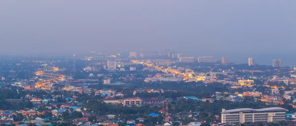 High angle view of Hua Hin — Stock Photo, Image