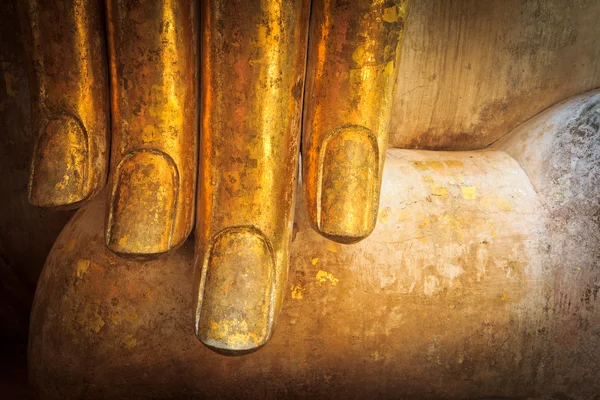 Buddha Old hand — Stock Photo, Image
