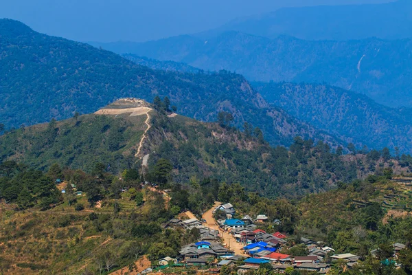 Thailand Birma grens landschap — Stockfoto