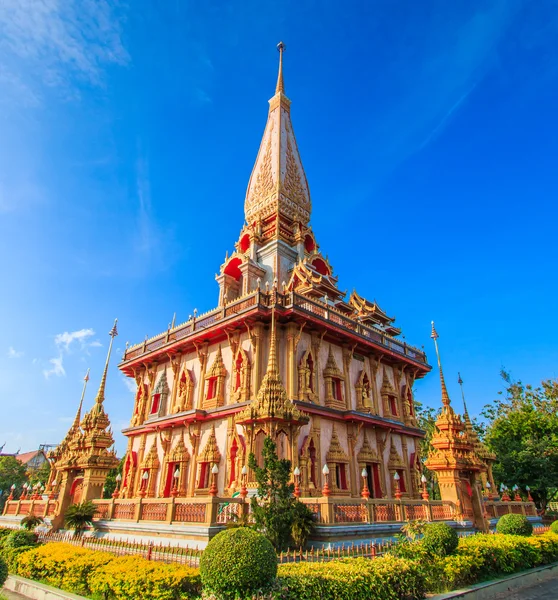 Wat Chalong temple — Stock Photo, Image