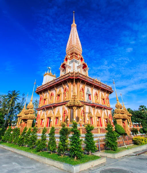 Wat chalong tempel — Stockfoto