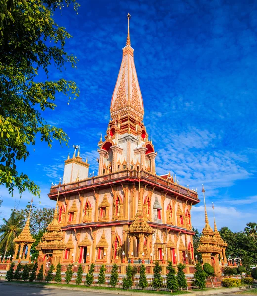 Templo de Wat Chalong — Foto de Stock