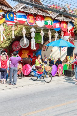 31 yıldönümü Bosang şemsiye Festivali