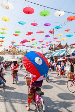 31 yıldönümü Bosang şemsiye Festivali