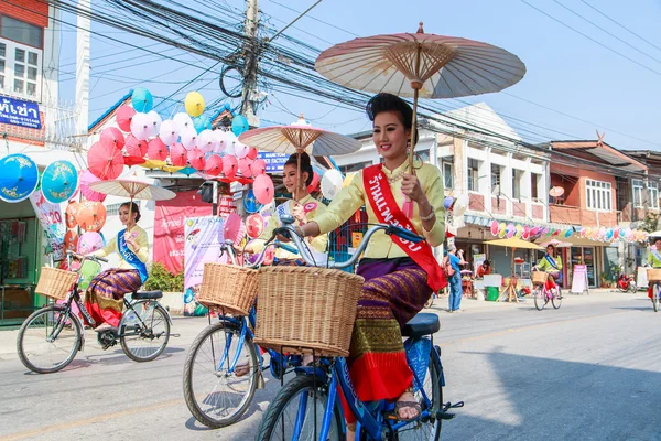 31e anniversaire Festival de parapluie de Bosang — Photo