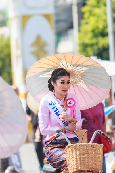 31th anniversary Bosang umbrella festival — Stock Photo, Image