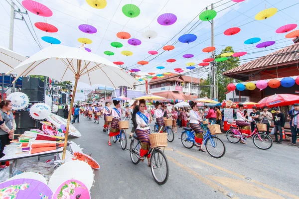 31 rocznica festiwalu parasol Bosang — Zdjęcie stockowe