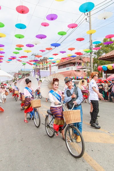 31º aniversario Festival Paraguas de Bosang — Foto de Stock