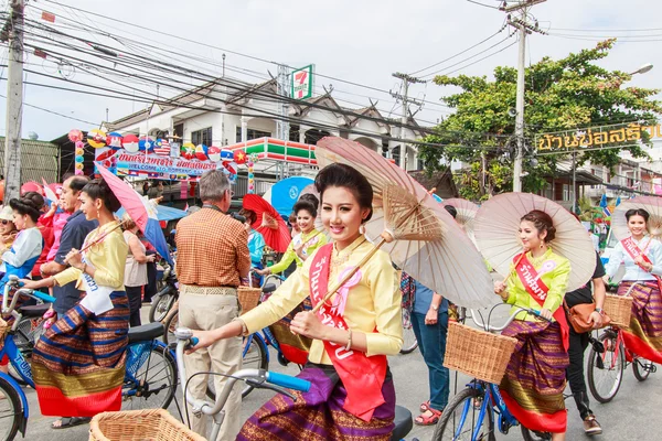31th anniversary Bosang umbrella festival — Stock Photo, Image