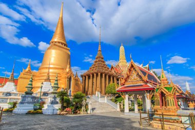 WAT phra kaeo emerald Buda Tapınağı