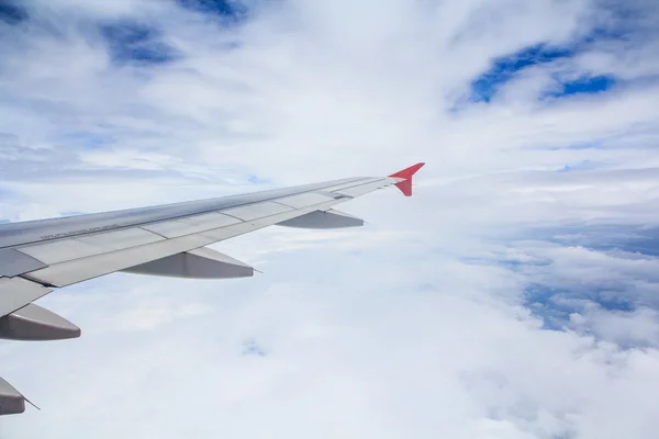 Airplane wing — Stock Photo, Image