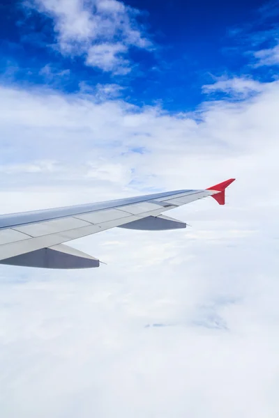 Airplane wing — Stock Photo, Image