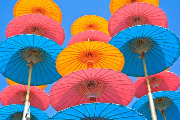 Asijské deštník — Stock fotografie