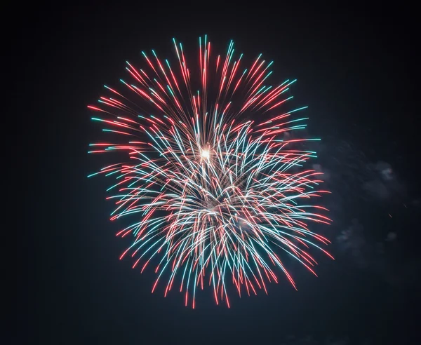 Feux d'artifice colorés — Photo