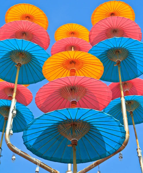 Asian umbrella's — Stock Photo, Image