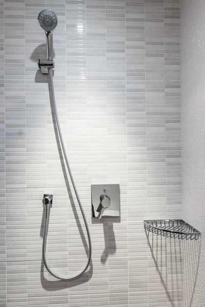 Shower in toilet — Stock Photo, Image