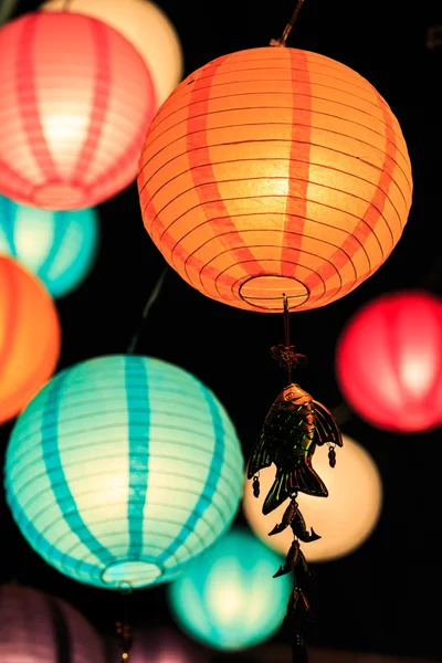 Китайські ліхтарики сезон — стокове фото