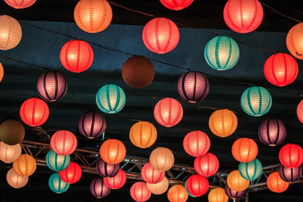 Китайські ліхтарики сезон — стокове фото