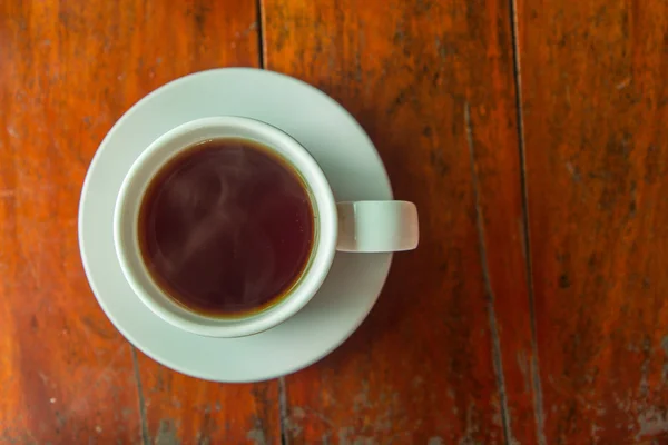 Té en taza de vidrio — Foto de Stock