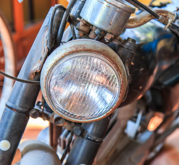 A régi motorkerékpár — Stock Fotó