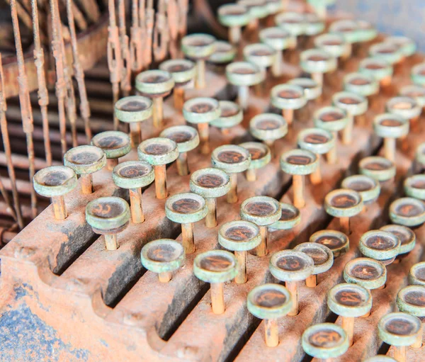 Máquina de escrever antiga — Fotografia de Stock