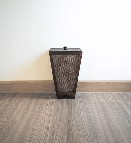 Bin are made from bamboo — Stock Photo, Image