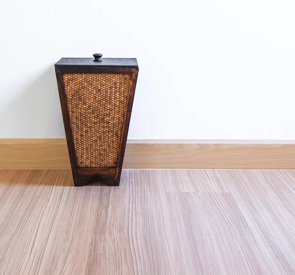 Bin are made from bamboo — Stock Photo, Image