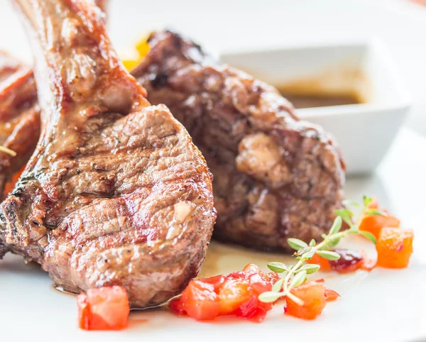 Lamb steak , lamb cutlets — Stock Photo, Image