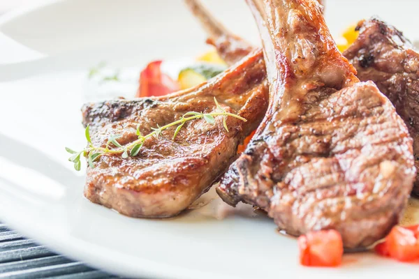 Lamb steak , lamb cutlets — Stock Photo, Image