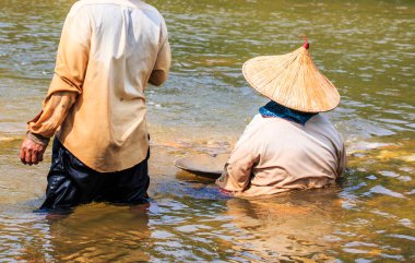 Madenlerde çalışan