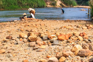 Madenlerde çalışan