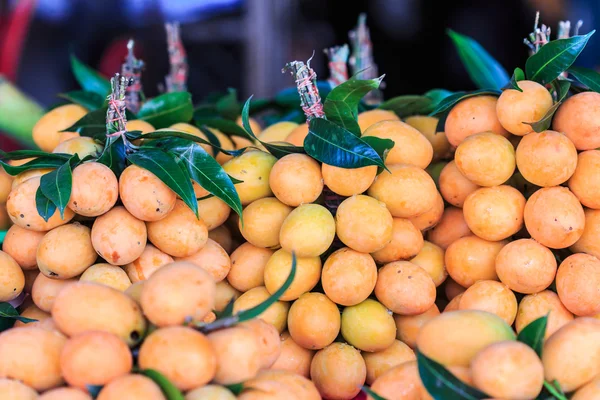 Mayongchid Maprang Marian Plum and Plum Mango — Stock Photo, Image