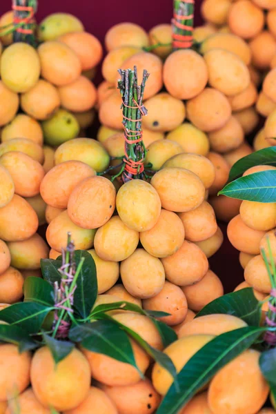 Mayongchid Maprang Marian śliwki i Mango śliwki — Zdjęcie stockowe