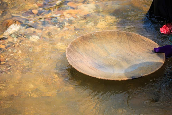 Trabalhador nas minas — Fotografia de Stock