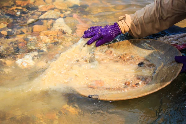 Worker in the mines — Stock Photo, Image