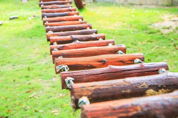 Passerella di legno — Foto Stock