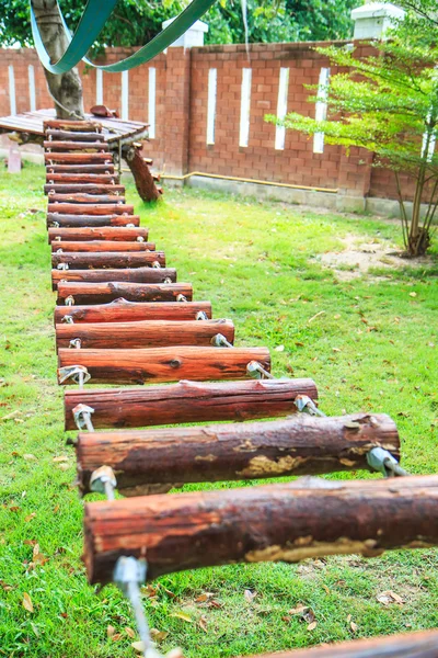 Passerella di legno — Foto Stock